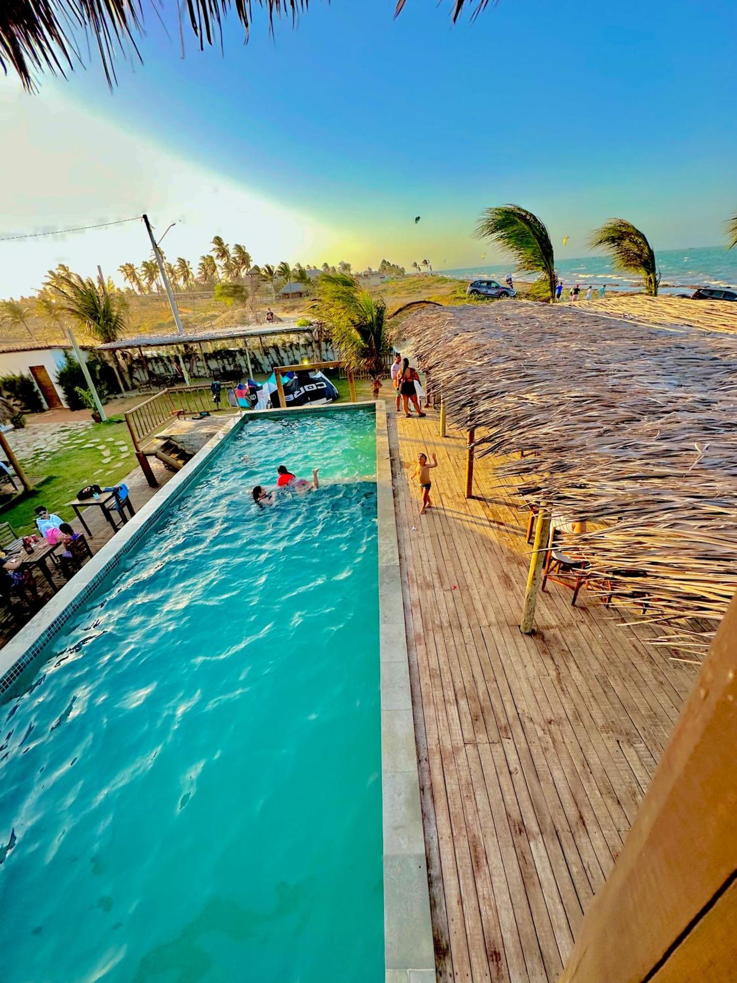 Seu Pedro Lounge Praia - Pousada E Kite Center Икапуи Экстерьер фото