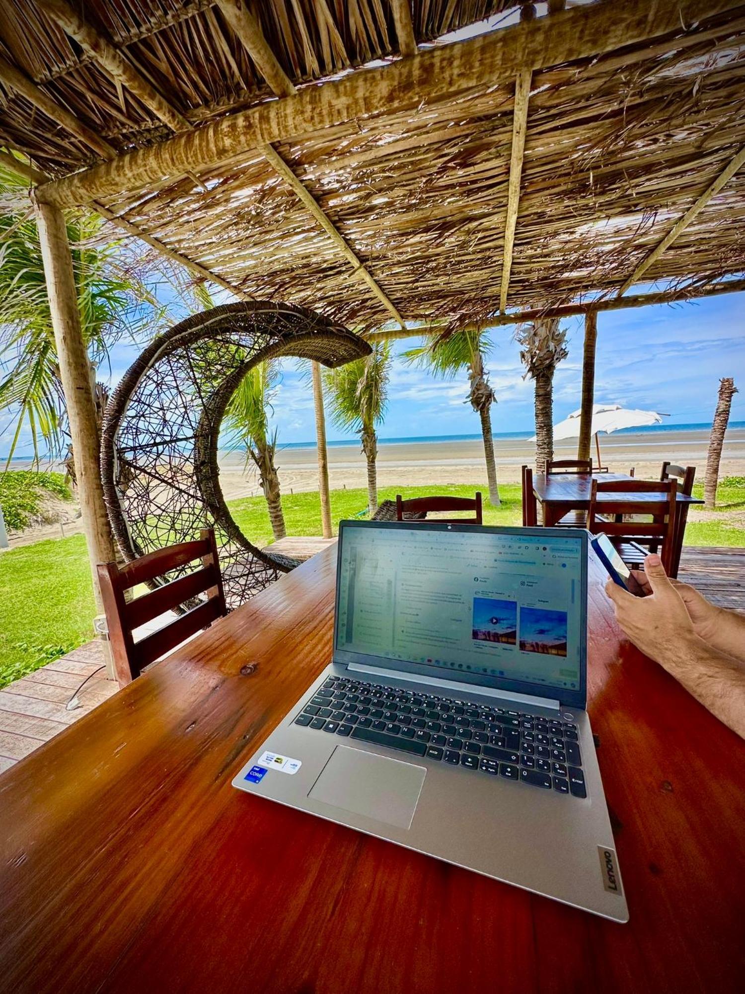 Seu Pedro Lounge Praia - Pousada E Kite Center Икапуи Экстерьер фото